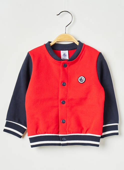 Blouson rouge PETIT BATEAU pour garçon
