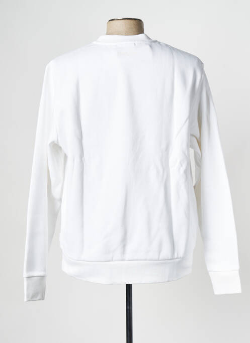 Sweat-shirt blanc CALVIN KLEIN homme
