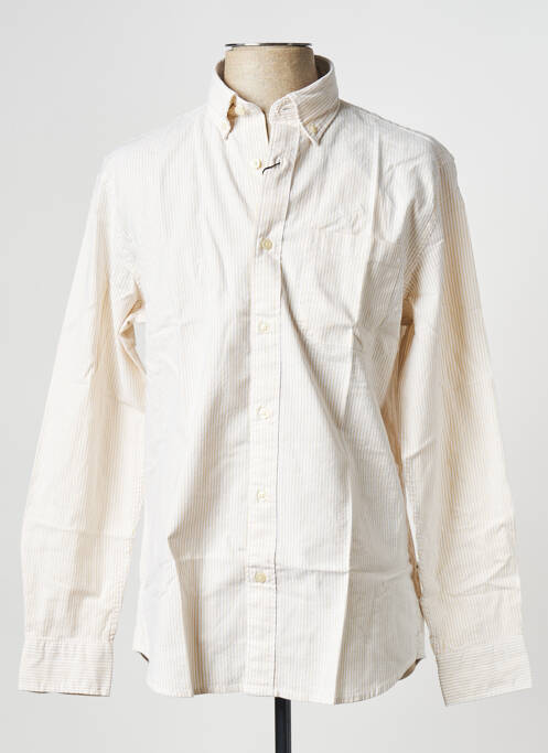 Chemise manches longues jaune SELECTED pour homme