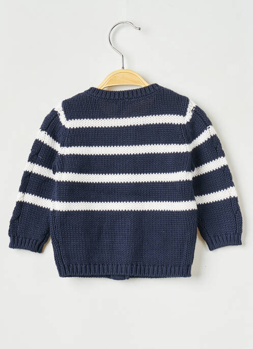 Gilet manches longues noir PETIT BATEAU garçon