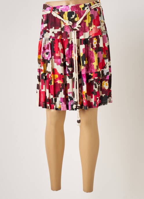Jupe courte multicolore LA PETITE FRANCAISE pour femme