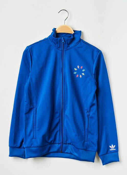 Veste casual bleu ADIDAS pour enfant