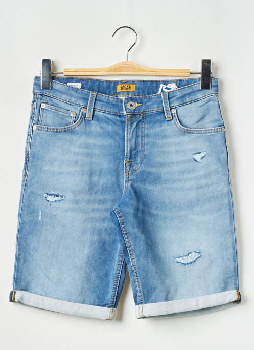 Short bleu JACK & JONES pour garçon