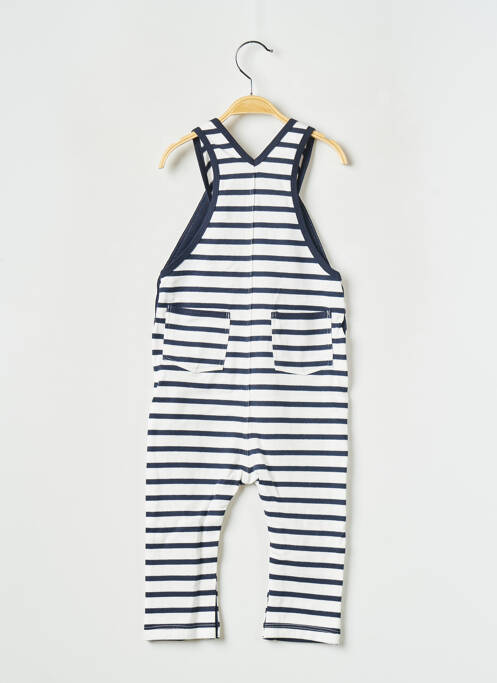Salopette blanc PETIT BATEAU garçon