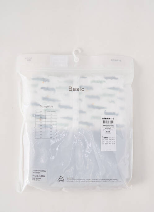 Pyjama vert NAME IT pour garçon