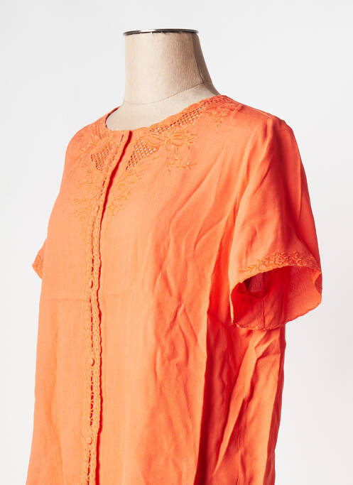 Chemisier orange SEE U SOON pour femme