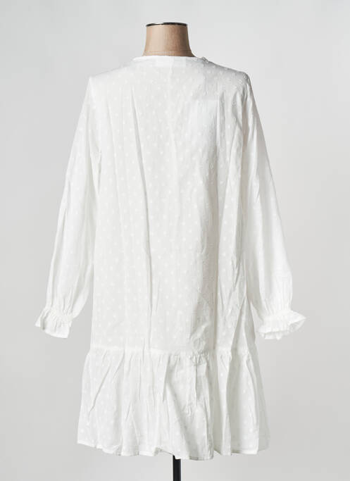 Robe courte blanc SELECTED pour femme