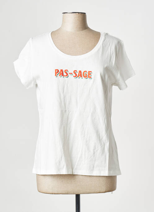 T-shirt blanc I.CODE (By IKKS) pour femme