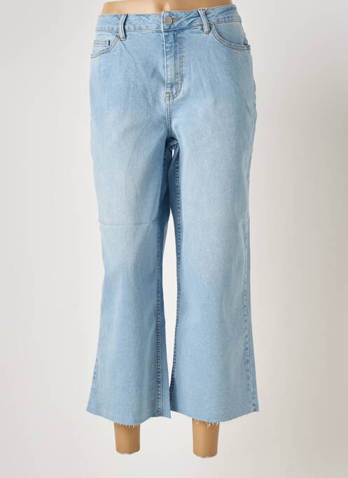Jeans coupe large bleu VILA pour femme