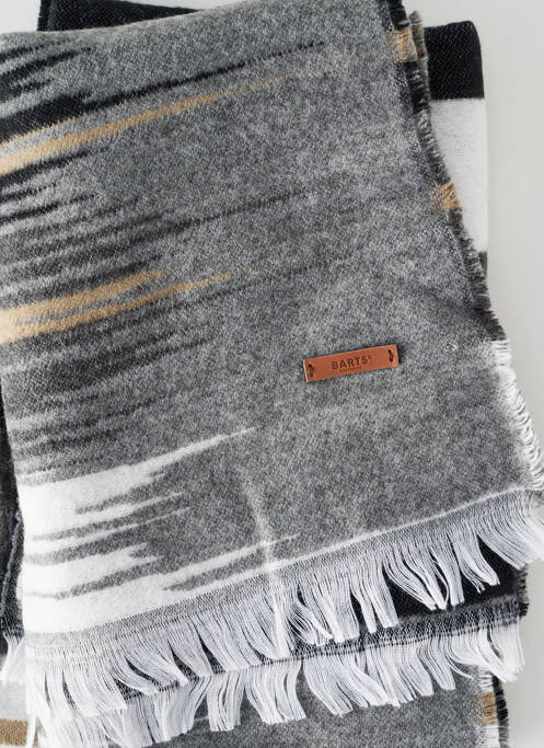 Echarpe gris BARTS pour unisexe