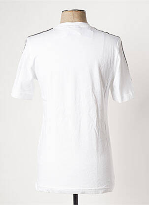 T-shirt col rond blanc ADIDAS homme