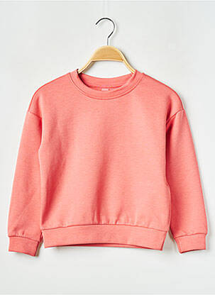 Sweat-shirt col rond orange ONLY PLAY fille