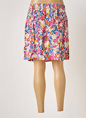 Mini-jupe bleu PIECES femme