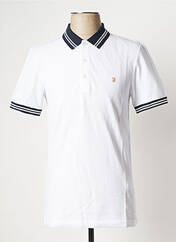 Polo blanc FARAH pour homme seconde vue