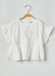 Top blanc TAPE À L'OEIL pour fille seconde vue