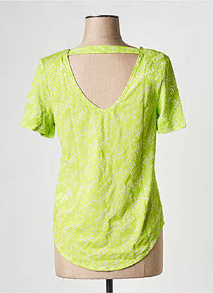 T-shirt col v vert NIKE femme