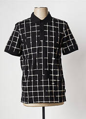 Polo noir CALVIN KLEIN pour homme seconde vue