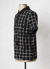 Polo noir CALVIN KLEIN pour homme seconde vue