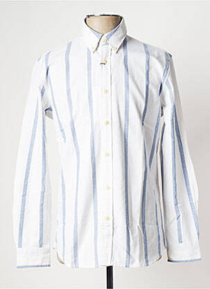 Chemise manches longues bleu SELECTED homme