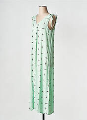 Robe mi-longue vert VILA pour femme seconde vue