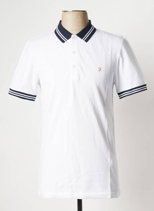 Polo blanc FARAH pour homme