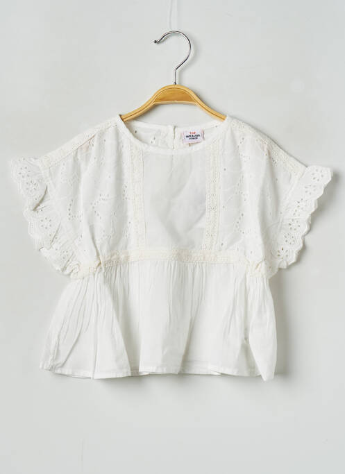 Top blanc TAPE À L'OEIL pour fille