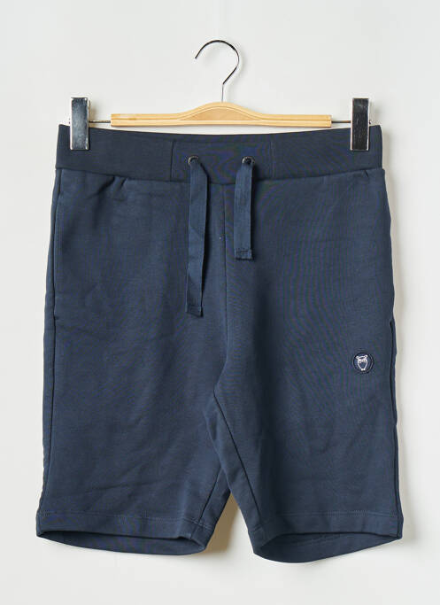 Short bleu KNOWLEDGE COTTON APPAREL pour homme