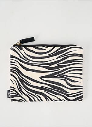 Pochette noir TYPO pour unisexe