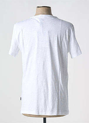 T-shirt col rond blanc BLEND homme