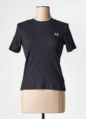 T-shirt noir CHAMPION pour femme seconde vue