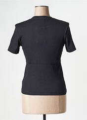 T-shirt noir CHAMPION pour femme seconde vue