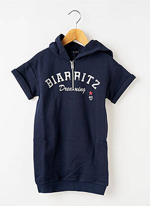 Robe courte bleu IKKS JUNIOR pour fille