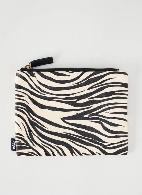 Pochette noir TYPO pour unisexe