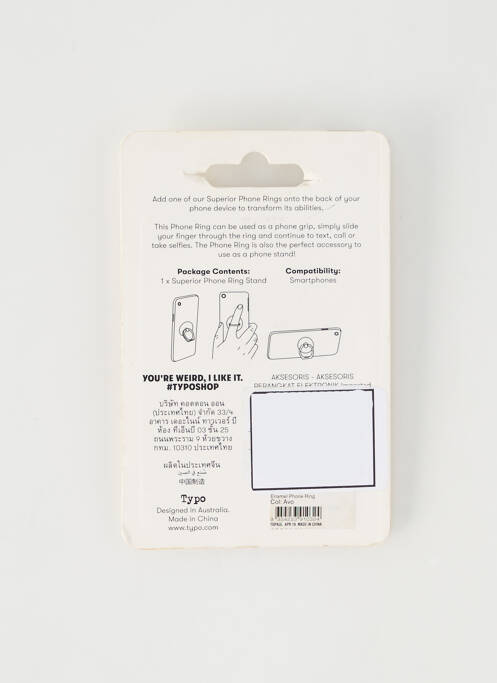 Accessoire divers vert TYPO pour homme