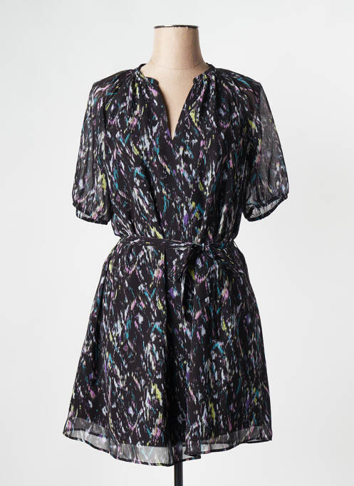 Robe courte noir IKKS pour femme