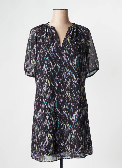 Robe courte noir IKKS femme
