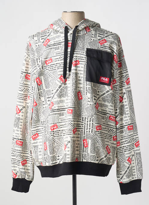 Sweat-shirt beige FILA pour homme