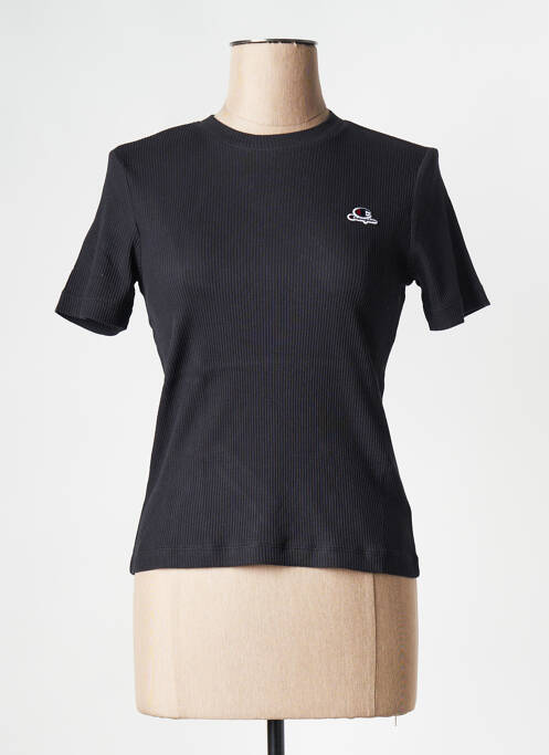 T-shirt noir CHAMPION pour femme