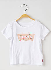 T-shirt blanc LEVIS pour fille seconde vue