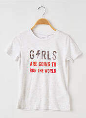 T-shirt blanc NAME IT pour fille seconde vue