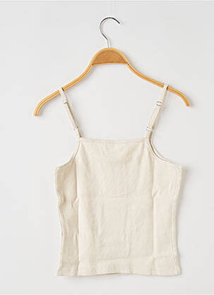 Débardeur col rond blanc CALVIN KLEIN femme