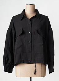 Blouson col v noir ARTLOVE femme