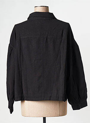 Blouson col v noir ARTLOVE femme