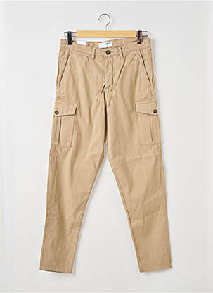 Pantalon cargo beige SELECTED homme