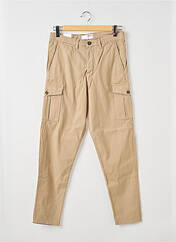 Pantalon cargo beige SELECTED pour homme seconde vue