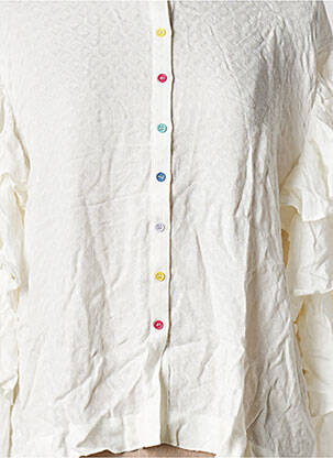 Chemisier blanc WILD femme
