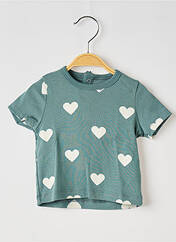 T-shirt vert PETIT BATEAU pour fille seconde vue
