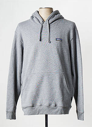 Sweat-shirt gris PATAGONIA pour homme
