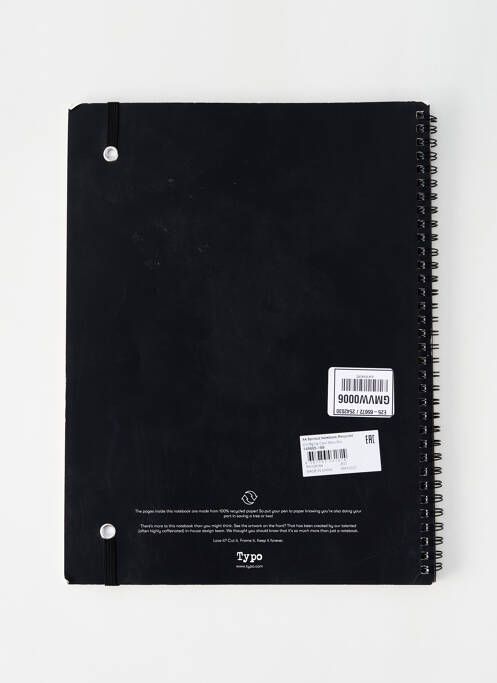 Accessoire divers noir TYPO pour unisexe