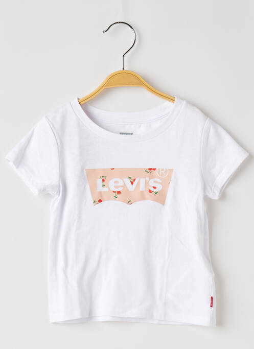 T-shirt blanc LEVIS pour fille